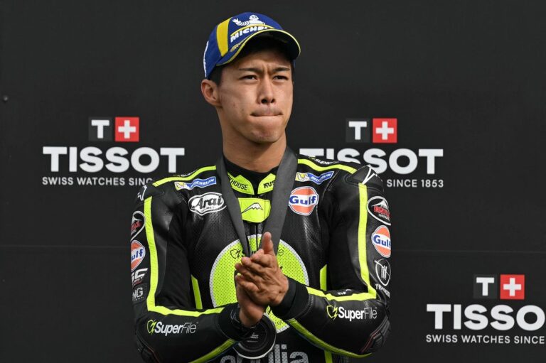 Ai Ogura riding for Trackhouse Racing during the 2026 MotoGP season