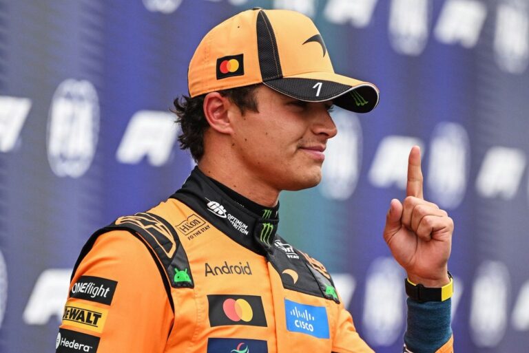 Dutch GP Qualifying: Norris Pips Russell As The Rain Closes In