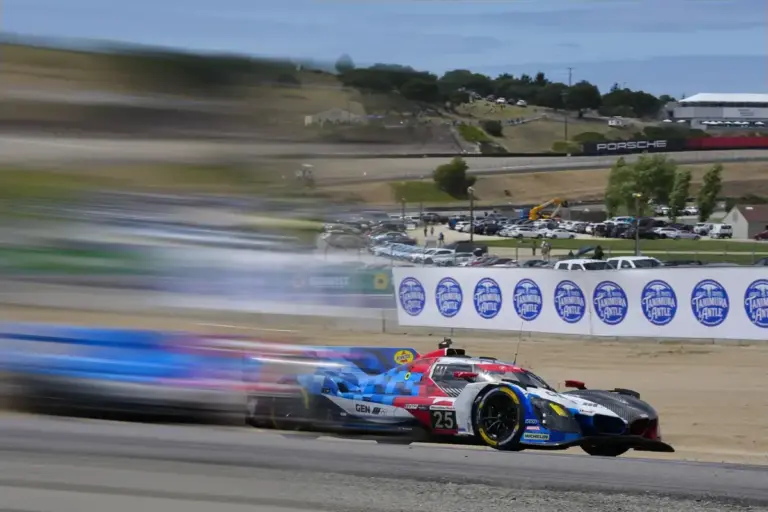 May 3, 2026, Monterey, California, USA: May 3, 2026, Monterey, California.The #25 BMW M Team WRT, BMW M Hybrid GTP driven by Philipp Eng and Marco Wittmann during the StubHub Monterey SportsCar Championship at WeatherTech Raceway Laguna Seca. (Cred
