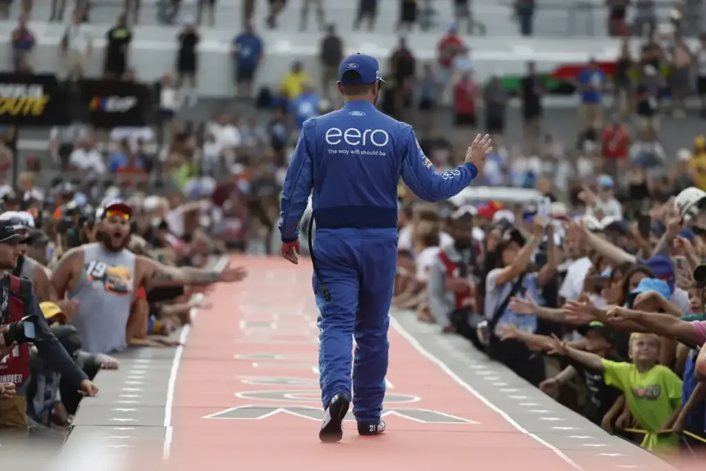 August 29, 2026, Daytona Beach, Florida, United States of America: JOSH BERRY (21) of Hendersonville, TN is introduced to fans before The Coke Zero Sugar 400 at Daytona International Speedway in Daytona Beach, Florida. (Credit Image: © Grindstone Med