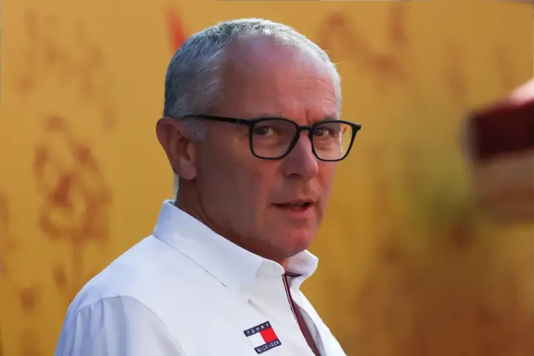 September 11, 2026, Madrid, Spain: Stefano Domenicali, CEO of the Formula One Group, is seen prior to the Practice 2 ahead of the Formula 1 Grand Prix of Spain at Madring Circuit in Madrid, Spain, on September 11, 2026. (Credit Image: © Beata Zawrzel