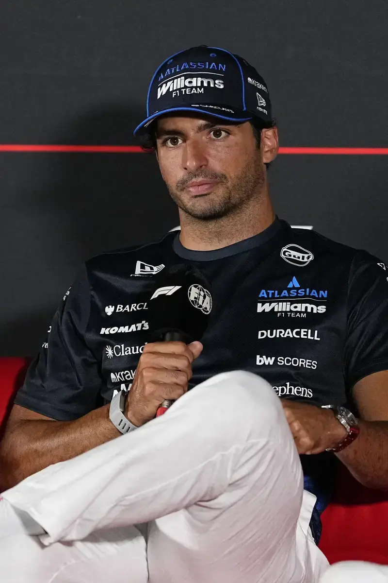 September 10, 2026, Madrid, Madrid, Spain: Carlos Sainz of Spain and Williams attends in the Drivers Press Conference during previews ahead of the F1 Grand Prix of Spain at Madring on September 10, 2026 in Madrid, Spain.during previews ahead of the F
