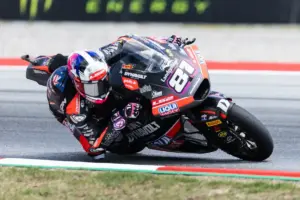 May 17, 2026, Barcelona, Barcelona, Spain: MONTMELO, SPAIN - MAY 17: Senna Agius #81 of LIQUI MOLY Dynavolt Intact GP in action during the Moto2 race at the Grand Prix of Catalunya at Circuit de Barcelona-Catalunya on May 17, 2026 in Montmelo, Spain.