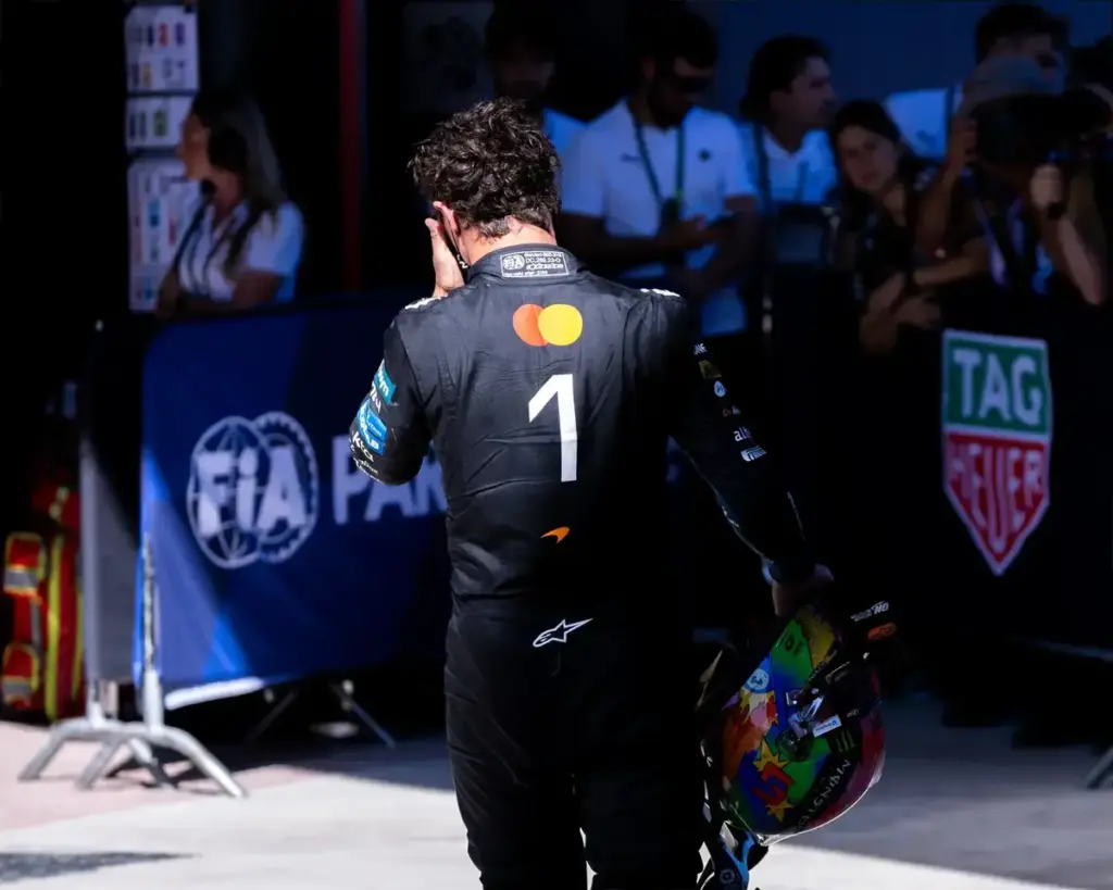 September 13, 2026, Madrid, Madrid, Spain: Lando Norris (GBR/ McLaren) on the pitlane during the Formula 1 Madrid Grand Prix 2026. (Credit Image: © Gabriel Lopez/ZUMA Press Wire)