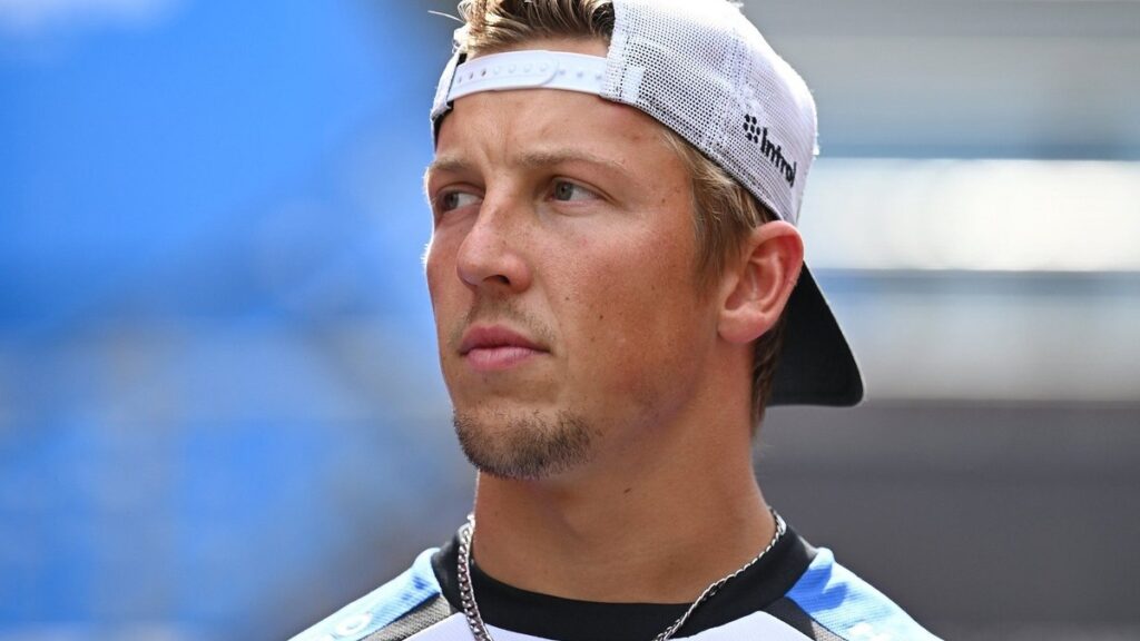 Liam Lawson Arvid Lindblad Baku collision: Liam Lawson