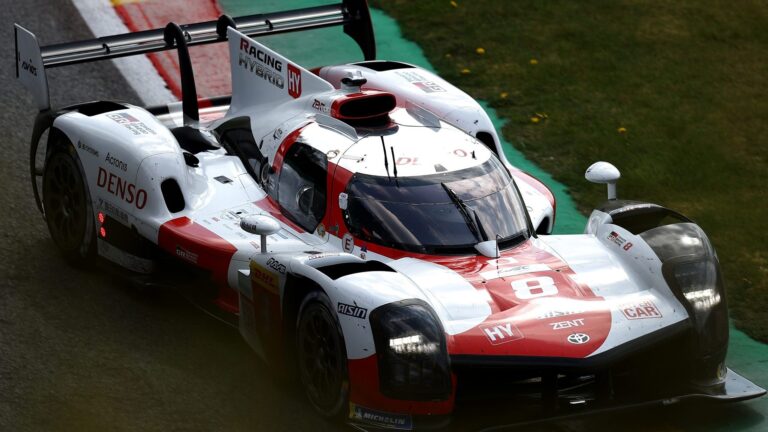 Toyota Gazoo Racing Hypercar competing in the World Endurance Championship (WEC)
