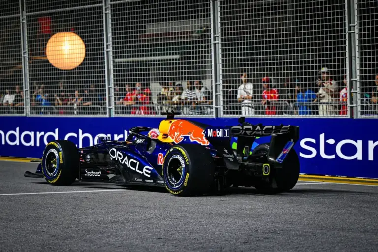 Verstappen beats Leclerc to Singapore GP pole as Ferrari takes second and third